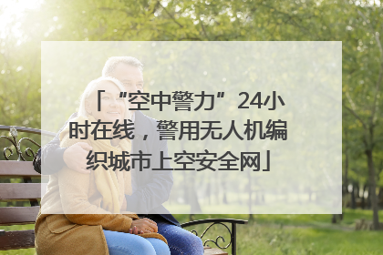 “空中警力”24小时在线，警用无人机编织城市上空安全网