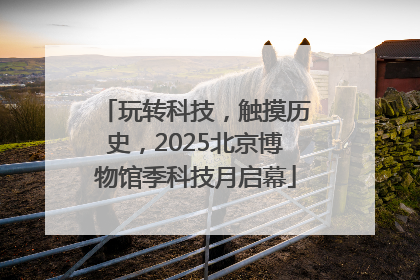 玩转科技，触摸历史，2025北京博物馆季科技月启幕