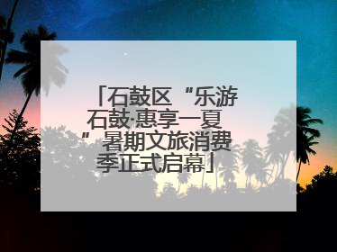 石鼓区“乐游石鼓·惠享一夏”暑期文旅消费季正式启幕