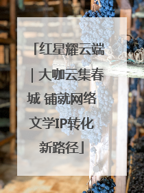 红星耀云端｜大咖云集春城 铺就网络文学IP转化新路径