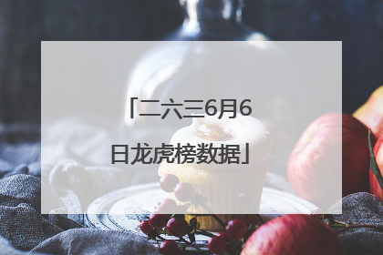 二六三6月6日龙虎榜数据