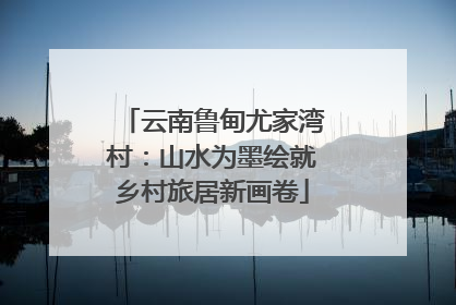 云南鲁甸尤家湾村：山水为墨绘就乡村旅居新画卷