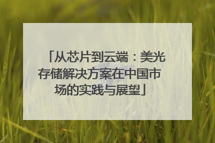 从芯片到云端：美光存储解决方案在中国市场的实践与展望