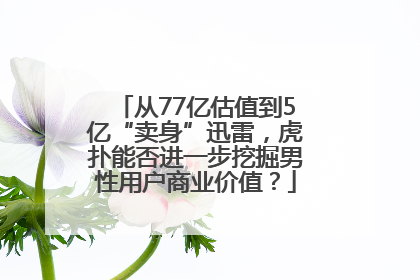 从77亿估值到5亿“卖身”迅雷，虎扑能否进一步挖掘男性用户商业价值？