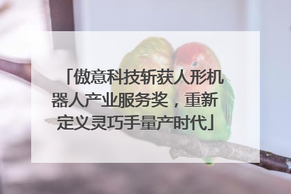 傲意科技斩获人形机器人产业服务奖，重新定义灵巧手量产时代