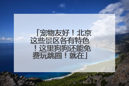 宠物友好！北京这些景区各有特色！这里狗狗还能免费玩跳圈！就在