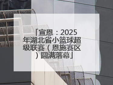 宣恩：2025年湖北省小篮球超级联赛（恩施赛区）圆满落幕