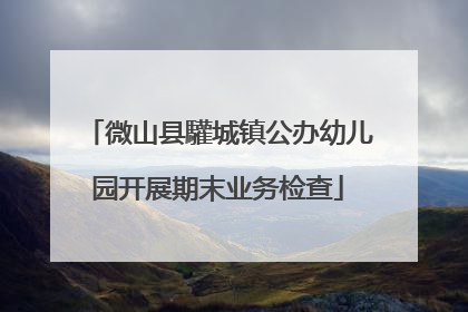 微山县驩城镇公办幼儿园开展期末业务检查