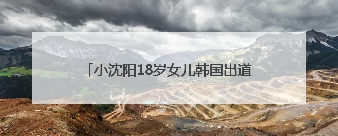 小沈阳18岁女儿韩国出道照曝光，被指撞脸孔孝真