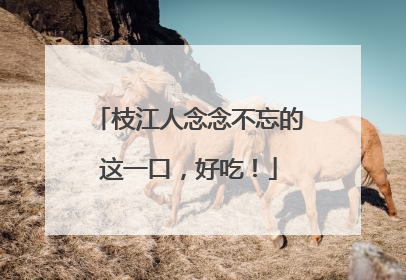 枝江人念念不忘的这一口，好吃！