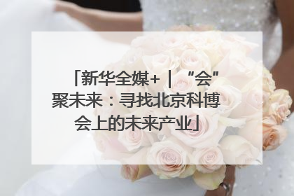新华全媒+｜“会”聚未来：寻找北京科博会上的未来产业
