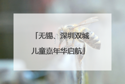 无锡、深圳双城儿童嘉年华启航