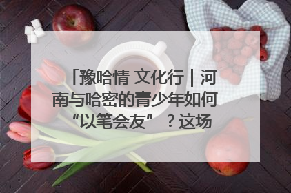 豫哈情 文化行｜河南与哈密的青少年如何 “以笔会友”？这场书画展藏着答案