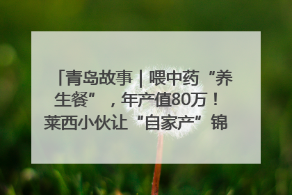 青岛故事｜喂中药“养生餐”，年产值80万！莱西小伙让“自家产”锦鲤“游”向全国