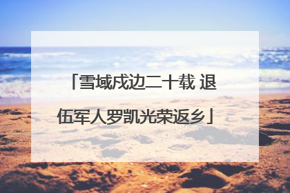 雪域戍边二十载 退伍军人罗凯光荣返乡