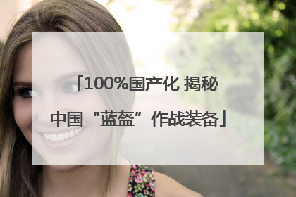 100%国产化 揭秘中国“蓝盔”作战装备